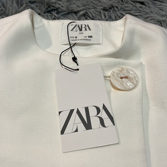 Girls Zara Peacoat • BNWT - Picture 2 of 3